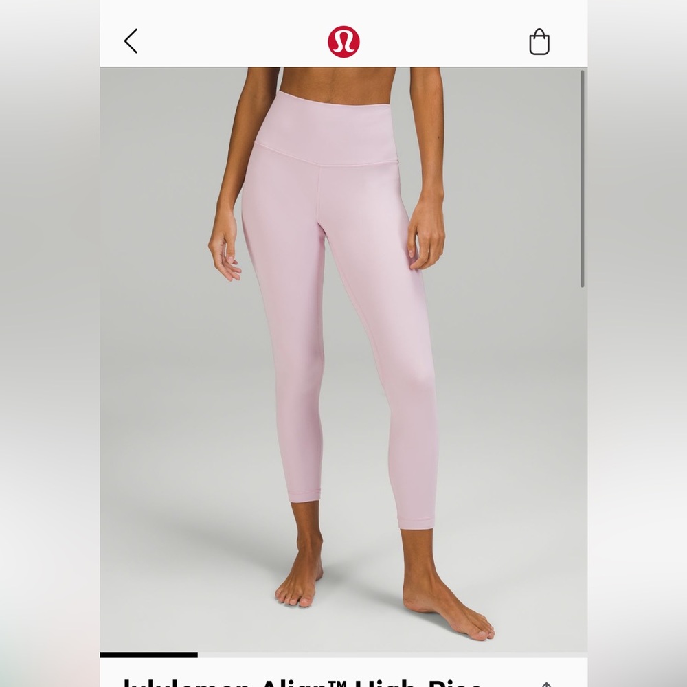 BNWT lululemon align crop 8